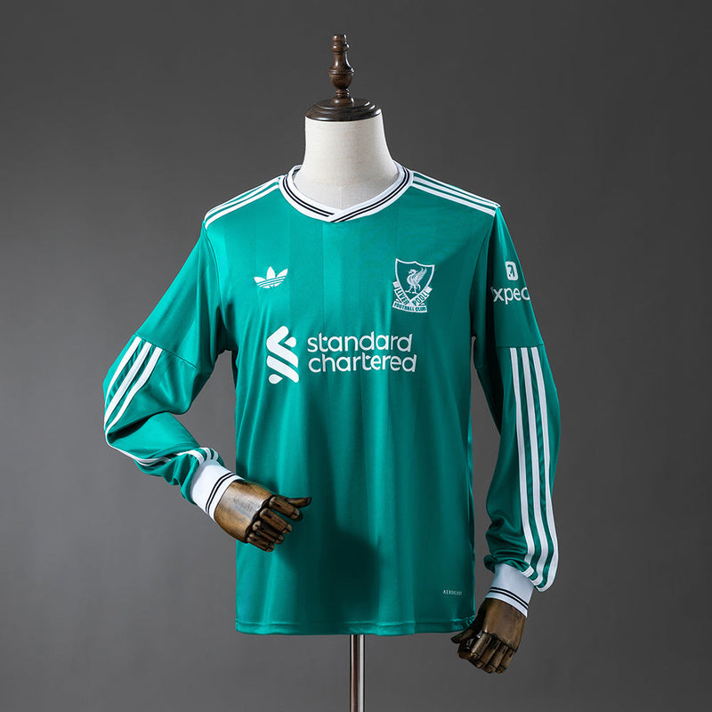 Liverpool Jersey 25/26 Third Football Kit Long Sleeves