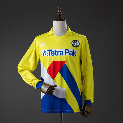 Frankfurt Auswärtstrikot 1993-95 Retro Langarm Fußballtrikot
