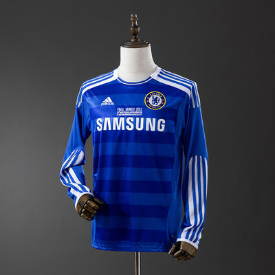 Chelsea Trikot 2011-12 Heim Retro Kit Langarm
