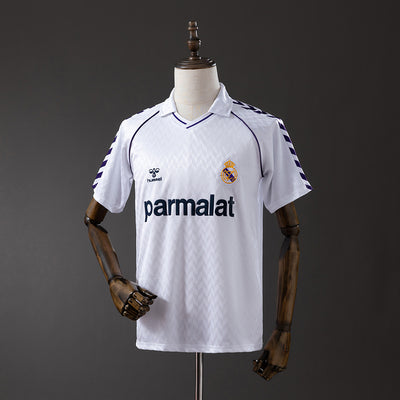 Real Madrid Trikot 1986-87 Heim Retro Fußball Trikot