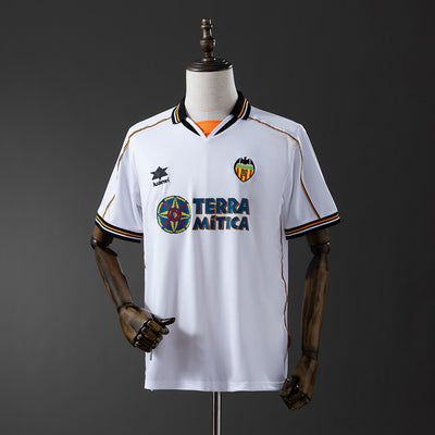 Valencia Trikot 1999-00 Heim Retro Fußball-Trikot