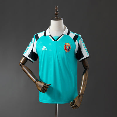 Osasuna Trikot 1995-97 Auswärts Retro Fußballtrikot