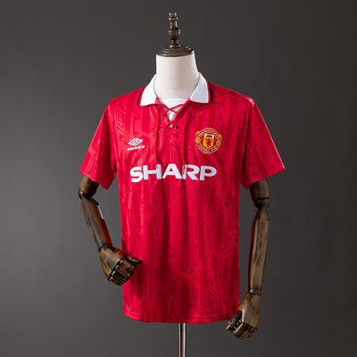 Man United Trikot 1992-94 Heim Retro Fußballtrikot