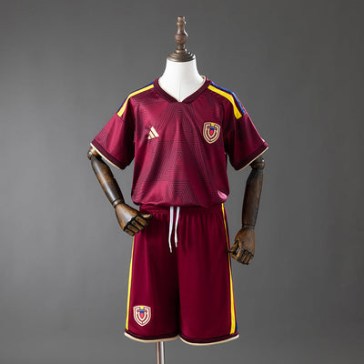 Kids Venezuela Home Jersey 2026 Football Kit Soccer Jersey