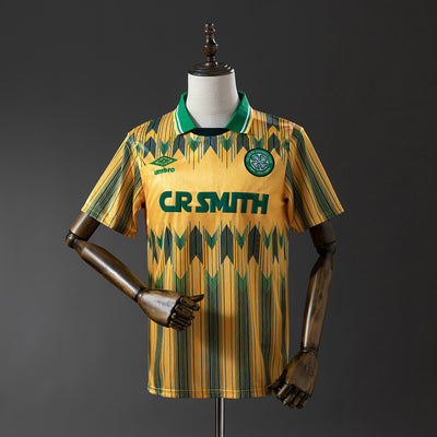 Celtic Trikot 1991-92 Auswärts Retro Fußballtrikot