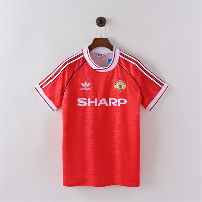 Retro Man United Trikot 1991-92 Heimtrikot Fußballtrikot