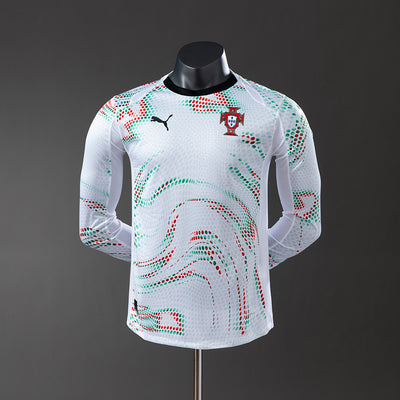 Portugal Trikot 2025/26 Auswärts Langarm Spielerversion