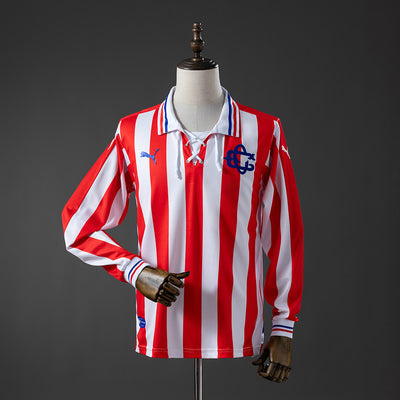 Retro Chivas Heimtrikot zum 110. Jubiläum Langarm Fußballtrikot