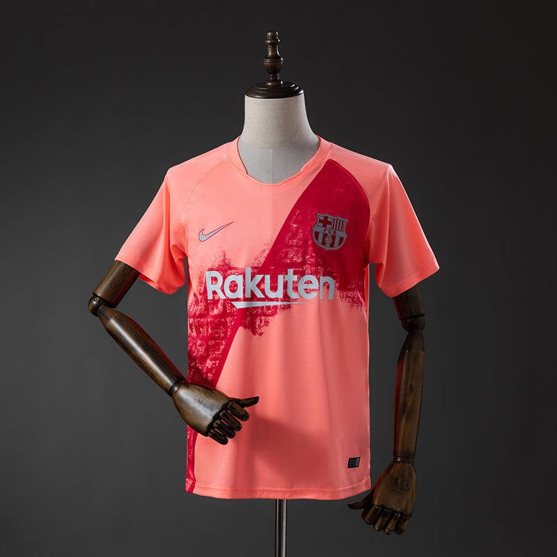 Barcelona Drittes Trikot 2018-19 Retro Fußball-Kit Fußball-Shirt