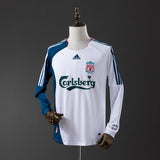Liver Jersey 2006-07 Away Retro Football Kit Long Sleeves