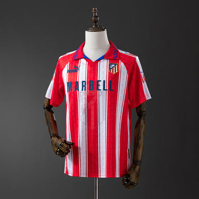 Atletico Madrid Trikot 1995-96 Heim Retro Fußballtrikot