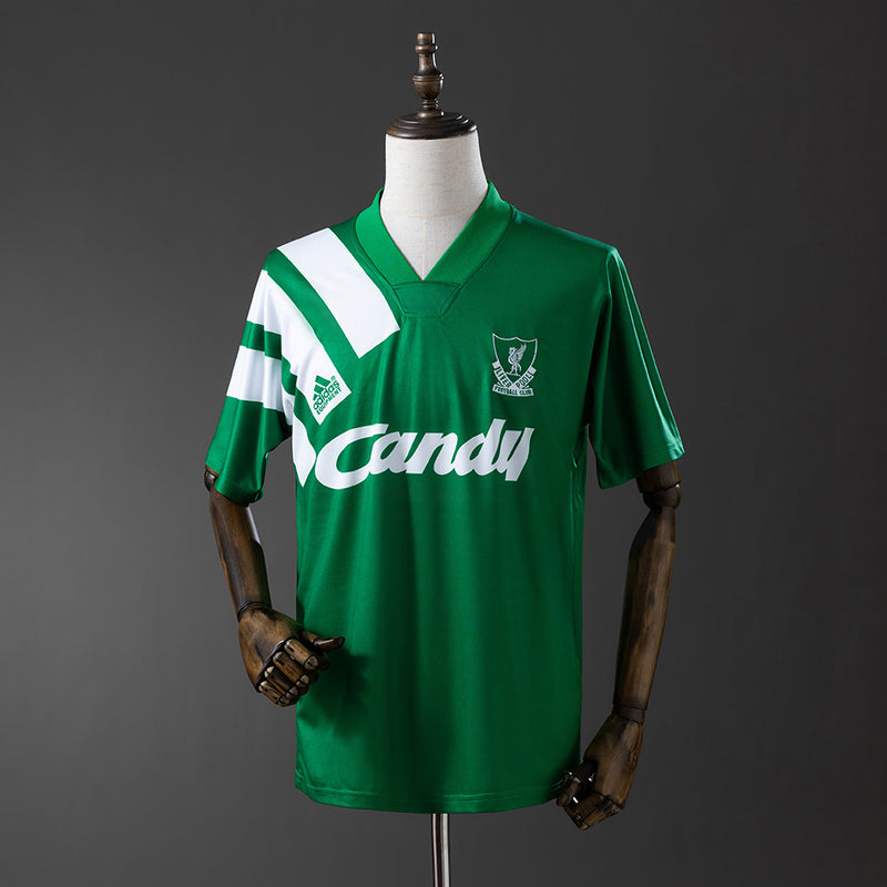 Liver Jersey 1991-92 Away Retro Football Kit
