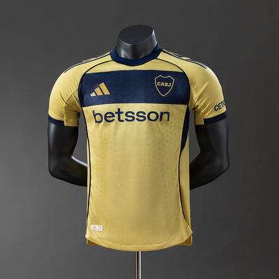 Boca Juniors Trikot 25/26 Auswärts Fußballtrikot Spielerversion