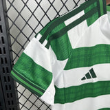 Kids Celtic Jersey 25/26 Home Football Kit Soccer Jersey