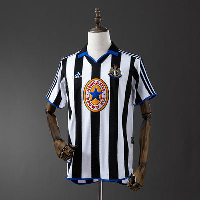 Newcastle United Trikot 1999-00 Heim Retro-Kit