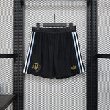 Player Version Argentina Shorts 2025 Black Football Kit Soccer Shorts - PalmSportss