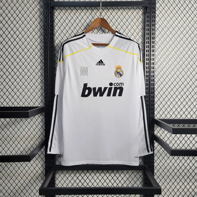 Retro 09/10 Real Madrid Home Jersey Long Sleeves