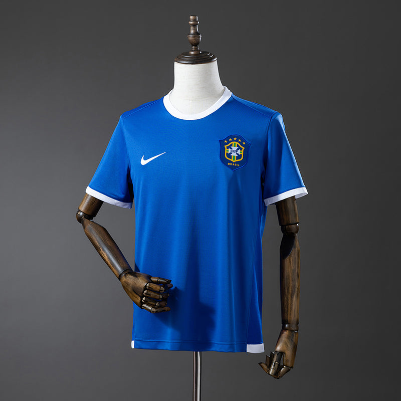 Brasilien Trikot 2006 Auswärts Retro Fußballtrikot