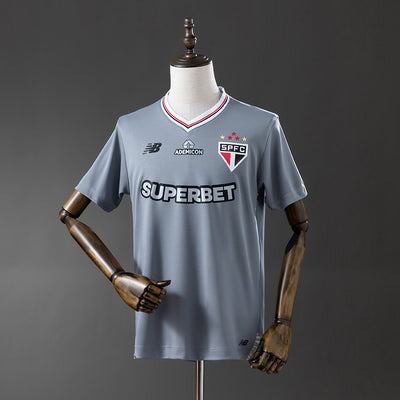 Sao paulo Jersey 25/26 Grey Football Kit