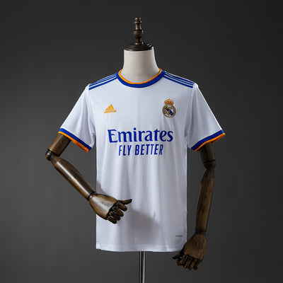Real Madrid Heimtrikot 2021-22 Retro Fußball-Trikot