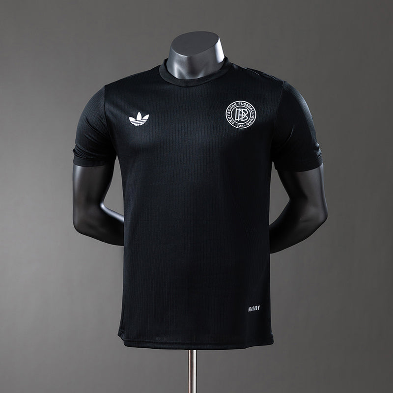 Deutschland Trikot 2025 Schwarzes Kit Spielerversion