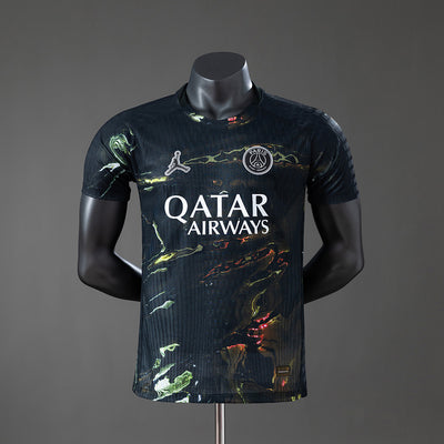 Spielerversion PSG Nacht Trikot 2025/26 Fußballausrüstung Fußballtrikot
