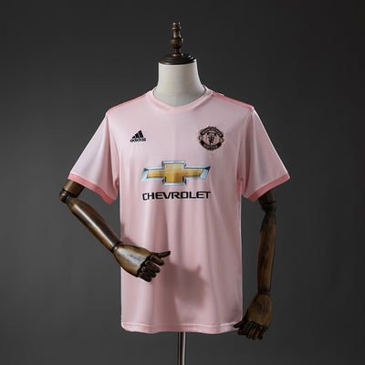 Manchester United Auswärtstrikot 2018-19 Retro Fußball Trikot