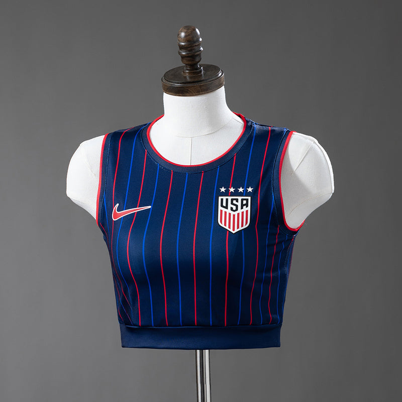 Damen USA Auswärtstrikot 2025 Fußball-Trikot