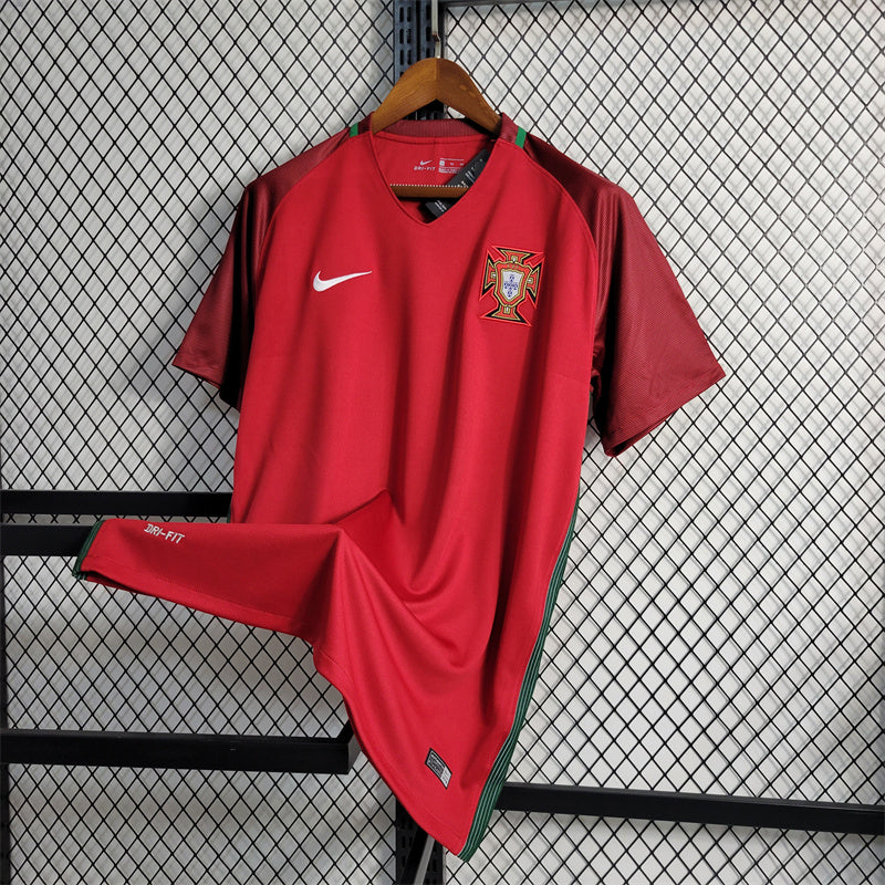 Portugal Trikot Heim 2016 Retro