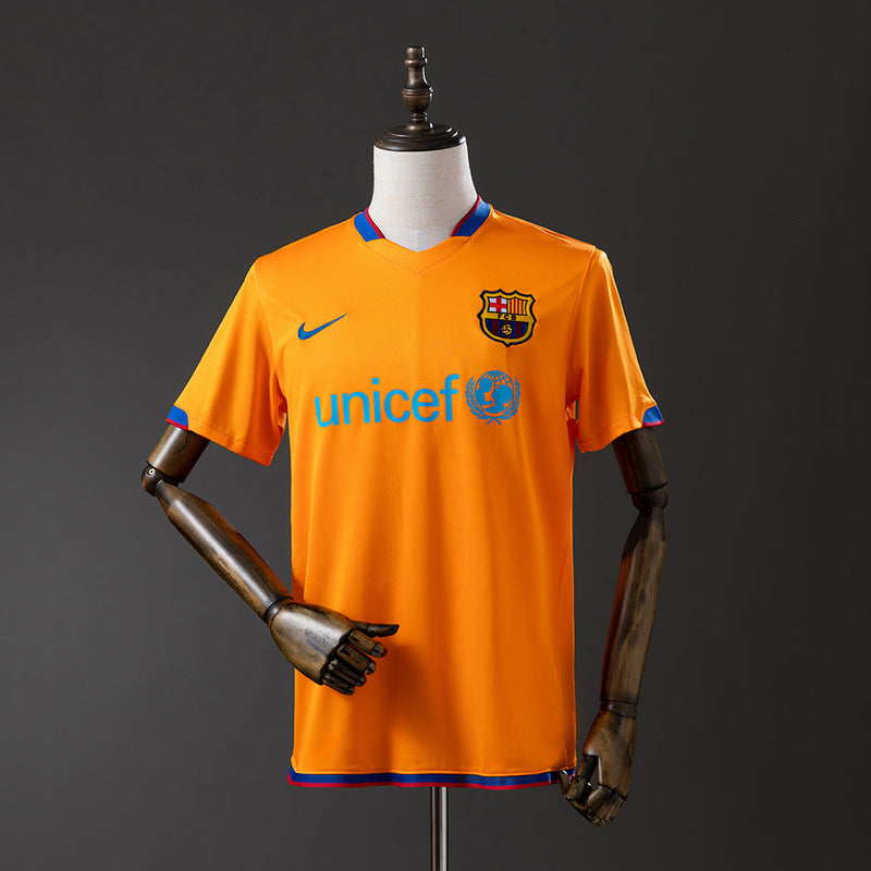 Barcelona Trikot 2006/07 Auswärts Retro-Fußballtrikot