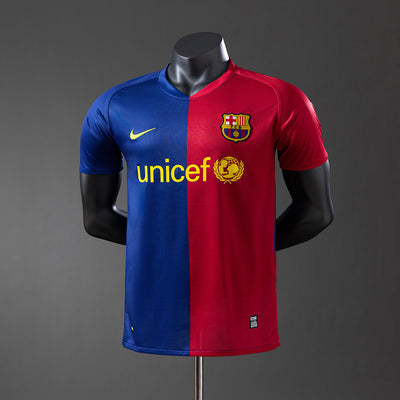 Barcelona Trikot 2008-09 Heim Retro Trikot Spielerversion