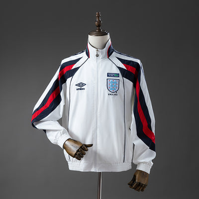 England Windbreaker 1998 Retro Fußballjacke