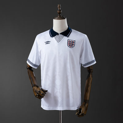 England Trikot 1990 Heim Retro Fußballtrikot