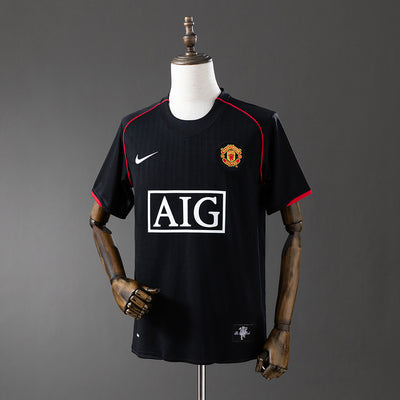 Man United Trikot 2007/08 Auswärts Retro-Fußballtrikot