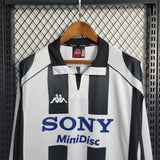 Juventus Jersey 97/98 Long Sleeve history retro Football Kits Custom Name 1997 1998 Soccer Sport Shirt PalmSportss