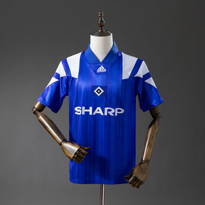 Hamburger Trikot 1992-93 Heim Retro-Fußballtrikot