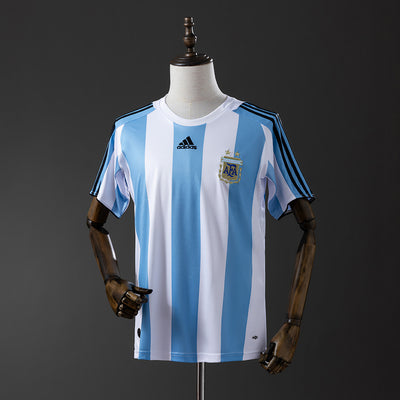 Argentinien Trikot 2008 Heim Retro Fußball Trikot