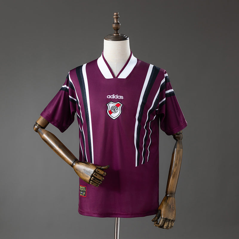 River Plate Drittes Trikot 1996-1998 Retro Fußballtrikot