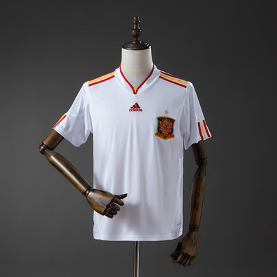 Spanien Auswärtstrikot 2011-12 Retro Fußball-Trikot