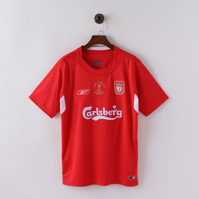 Retro Liverpool Heimtrikot 2004-05 Fußballtrikot