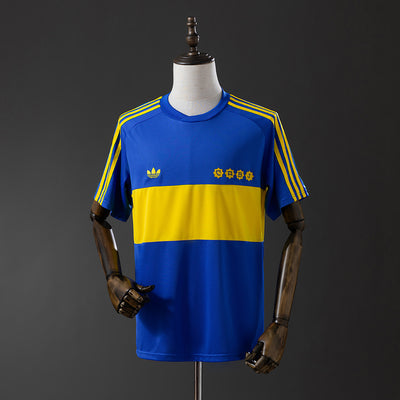 Boca Juniors Trikot 1981-82 Heim Retro Fußballtrikot