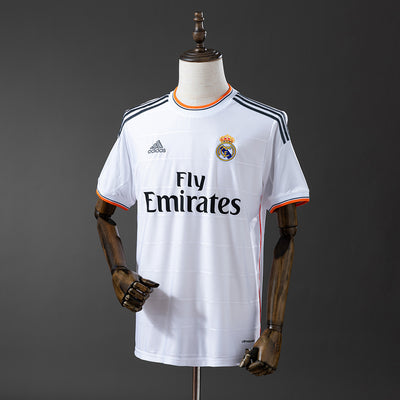 Real Madrid Trikot 2013-14 Heim Retro Fußball-Trikot