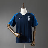 France Home Jersey 2018 World Cup Retro Football Kit Soccer Jersey