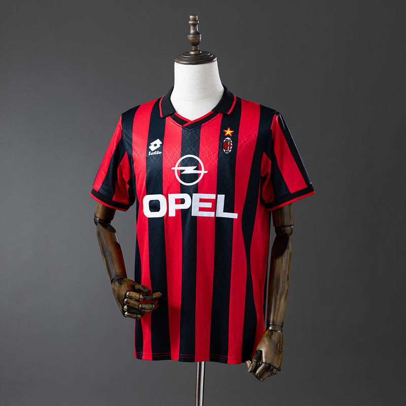AC Mailand Trikot 1995-96 Heim Retro Fußballtrikot