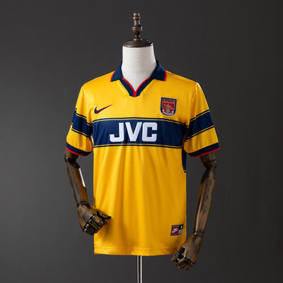 Arsenal Trikot 1997-99 Auswärts Retro Fußball Trikot