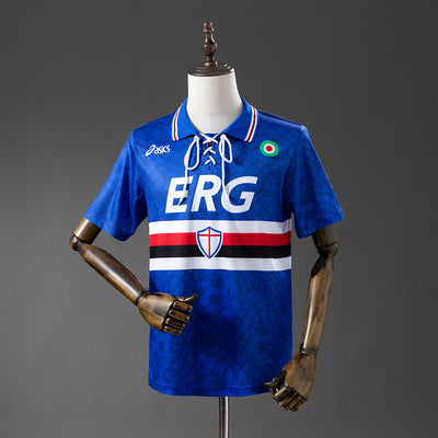 Sampdoria Trikot 1994-95 Heim Retro Fußball-Kit