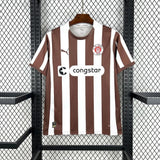 St Pauli Jersey 25/26 Home Football Kit Soccer Jersey - PalmSportss