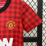 Retro Kids Man United Home Jersey 12/13