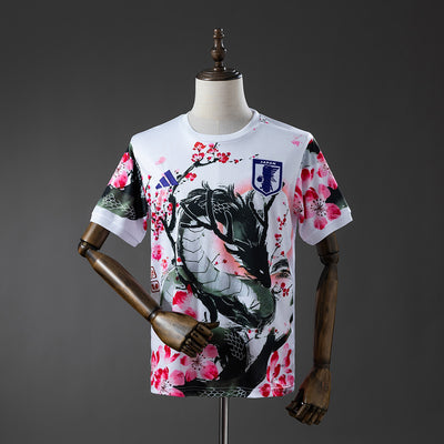 Japan Kirschblüte und Drache Trikot 2026 Fußball-Kit Fußballtrikot