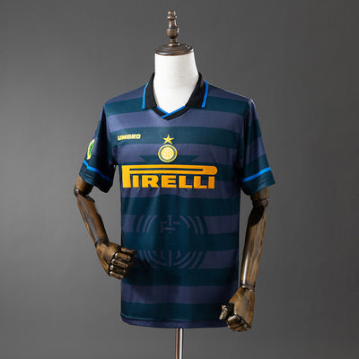 Inter Mailand Trikot 1997/98 Drittes Retro-Fußballtrikot